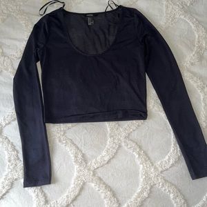 Forever 21 see-through top